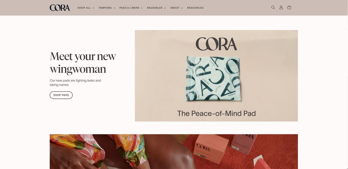 Cora: Backend Development for an Organic Body Care Brand