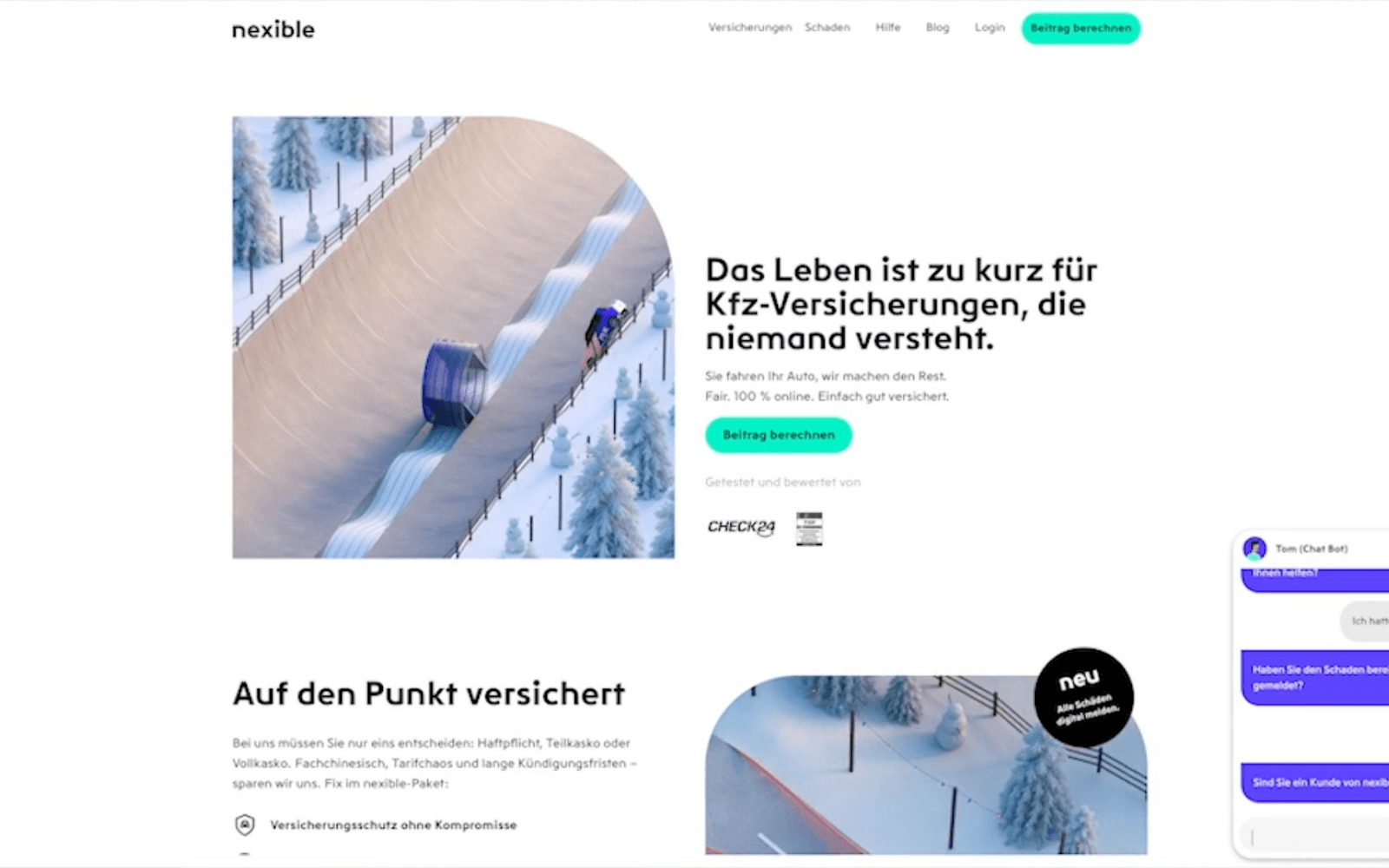 Nexible: Backend Delivery for Digital Insurance Journeys project preview